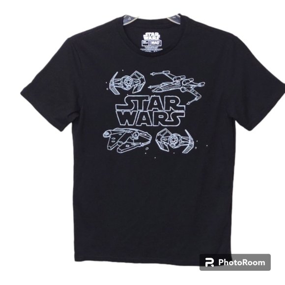 MAD Engine Other - MAD Engine Star Wars Black Graphic SS T-shirt